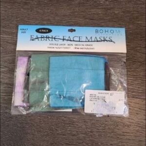 Boho ME Fashion Face Masks Set of 4
